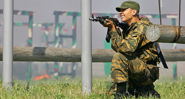 Technical exercises of reconnaissancemen of special-purpose brigade, South Military District (Rostov Region). Photo: website of Defense Ministry of Russia, http://мультимедиа.минобороны.рф/multimedia/photo/gallery.htm?id=2948@cmsPhotoGallery