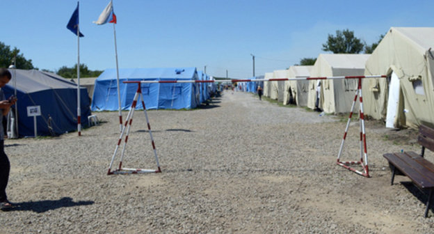 Ukrainian refugees camp. Gukovo, Rostov Region, August 5, 2014. Photo by Oleg Pchelov for the ‘Caucasian Knot’.  