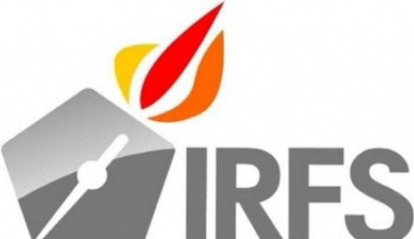 Institute for Reporters' Freedom and Safety (IRFS) logo. Photo: IRFS of Azerbaijan in Twitter, http://twitter.com/IRFS_ Azerbaijan/media