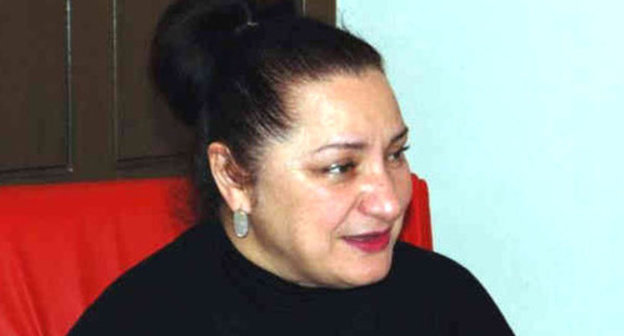 Arzu Abdullaeva, the Co-Chair of the Helsinki Civil Assembly and the head of its National Committee. Photo: RFE/RL http://www.azadliq.org/