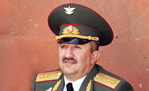 Movses Akopyan, the Defence Minister of Nagorno-Karabakh. Photo: http://www.hayinfo.ru/ru/news/society/89149.html