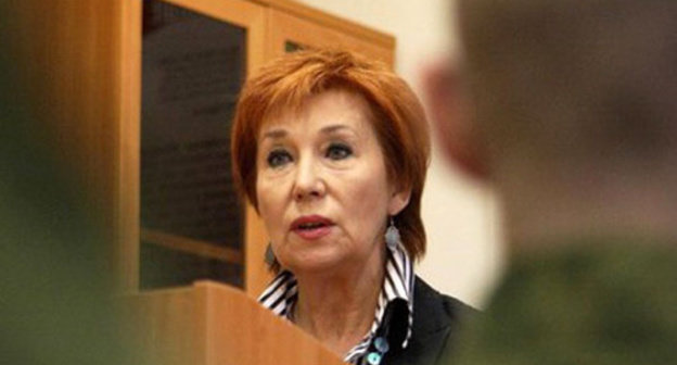 Ella Polyakova, head of the human rights organization "Soldiers' Mothers of Saint Petersburg". Photo: official website of the human rights organization "Soldiers' Mothers of Saint Petersburg", http://soldiersmothers.ru