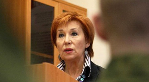 Ella Polyakova, head of the human rights organization "Soldiers' Mothers of Saint Petersburg". Photo: official website of the human rights organization "Soldiers' Mothers of Saint Petersburg", http://soldiersmothers.ru