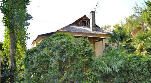 House of the Lavrikov family in Esaulenko Street, Sochi, August 30, 2014. Photo by Svetlana Kravchenko for the ‘Caucasian Knot’. 