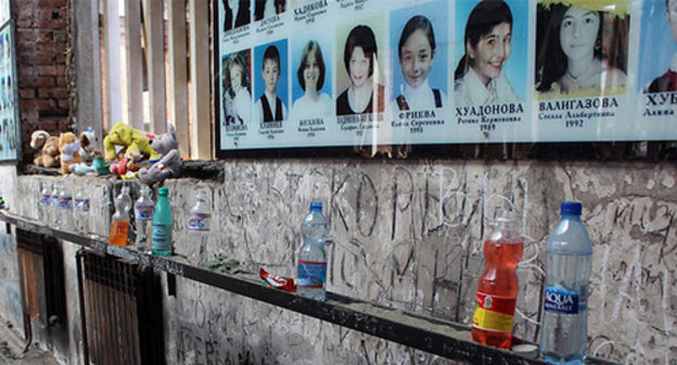 Site in memory of Beslan massacre victims. Photo by Emma Marzoeva for the ‘Caucasian Knot’.