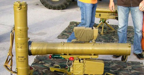 An anti-tank guided missile "Fagot". Photo: Suradnik13 https://ru.wikipedia.org