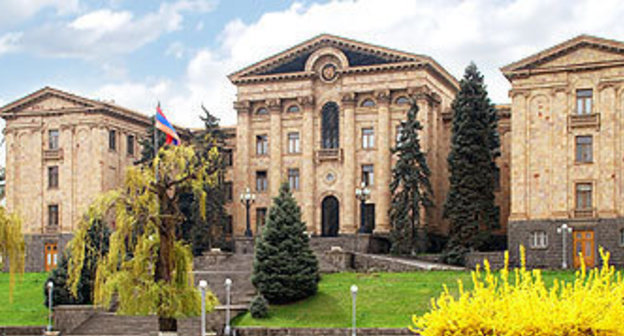 The building of the Armenian Parliament. Photo: http://parliament.am/?lang=eng