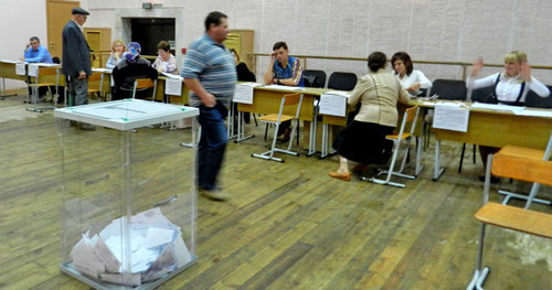 At the electoral precinct No.0438, Volgograd, September 14, 2014. Photo by Tatiana Filimonova for the ‘Caucasian Knot’. 