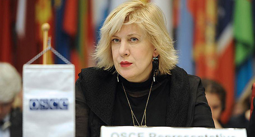 OSCE represantative on freedom of the media Dunja Mijatović. Photo: osce.org