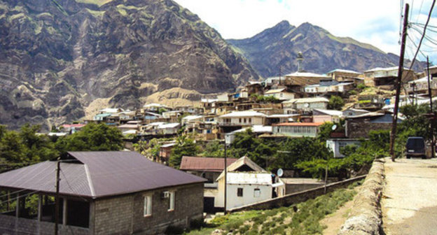 The village of Gimry of the Untsukul District of Dagestan. Photo: Shamil Magomedov http://www.odnoselchane.ru/