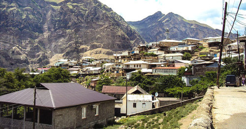 The village of Gimry of the Untsukul District of Dagestan. Photo: Shamil Magomedov http://www.odnoselchane.ru/