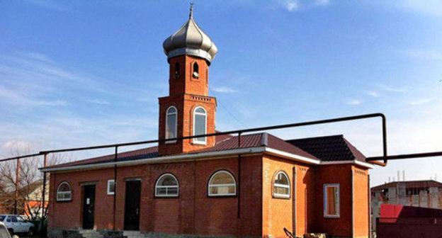 Mosque Novaya Adygea. Photo http://islamcenter.ru/