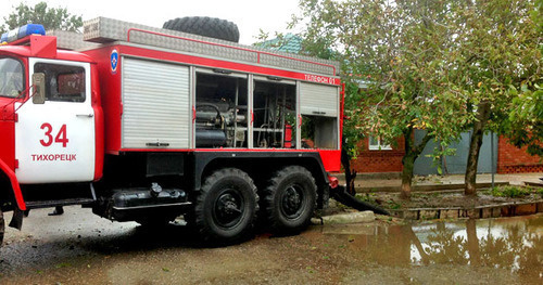 Liquidation of the storm consequences in the Krasnodar Territory. September 24, 2014. Photo: press service of the regional Emergencies Ministry for Krasnodar Territory, http://www.23.mchs.gov.ru/