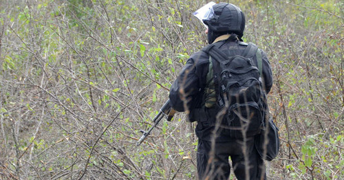 Law enforcement officer. Photo: http://nac.gov.ru