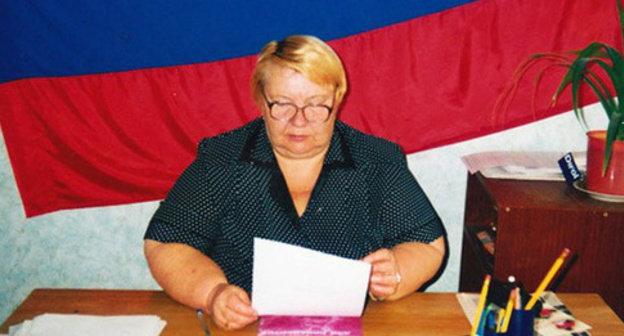 Lyudmila Bogatenkova. Photo: the Committee of Soldiers' Mothers in the Stavropol Territory "Mothers from Kuma River Area" http://mne-sluzhit.ru/