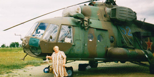 Lyudmila Bogatenkova. Photo: the Committee of Soldiers' Mothers and families "Mothers from Kuma River Area" http://mne-sluzhit.ru/ 