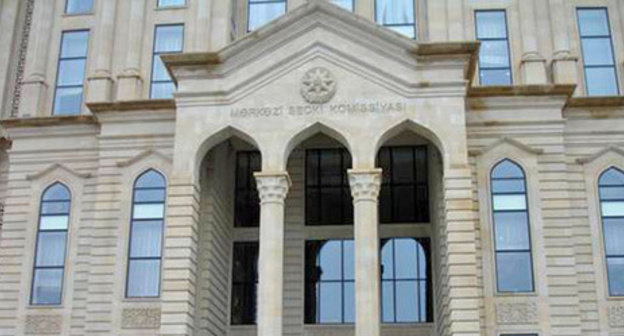 The building of the Central Election Commission (CEC) of Azerbaijan. Photo: the Central Election Commission of the Russian Federation http://www.cikrf.ru/