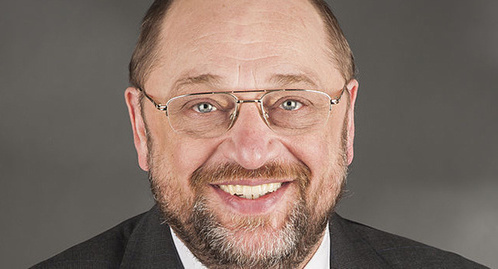 Martin Schulz, the EP President. Photo AG Gymnasium Melle, https://ru.wikipedia.org/wiki/%D0%A8%D1%83%D0%BB%D1%8C%D1%86,_%D0%9C%D0%B0%D1%80%D1%82%D0%B8%D0%BD#mediaviewer/File:Schulz,_Martin-2047.jpg