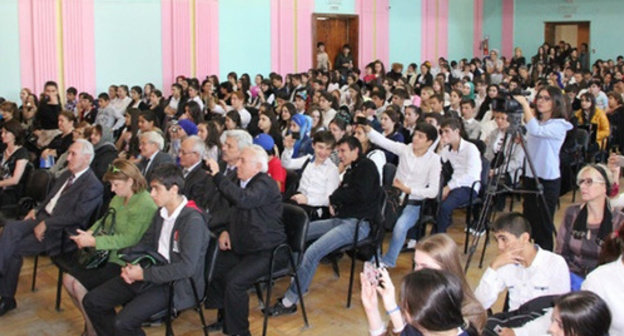 Open day in the Dagestan State Pedagogical University (DSPU). October 10, 2014. Photo http://ru.dgpu.net/media/k2/items/cache/0bb2d4215d5de184c10e9f50ee1d9553_L.jpg