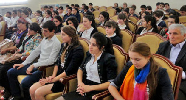 DSPU students. Photo: the official site of the Dagestani State Pedagogical University http://ru.dgpu.net/