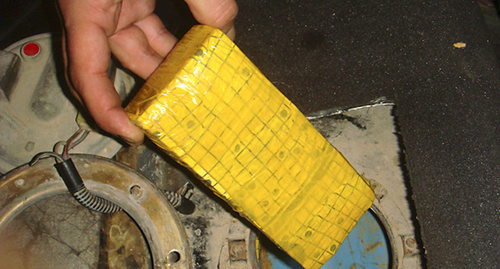 An improvised explosive device. Photo http://nac.gov.ru/files/4320.jpg