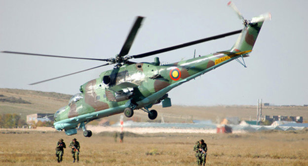 Helicopter of the Armenian Air Forces. Photo: http://www.mil.am/1295276098