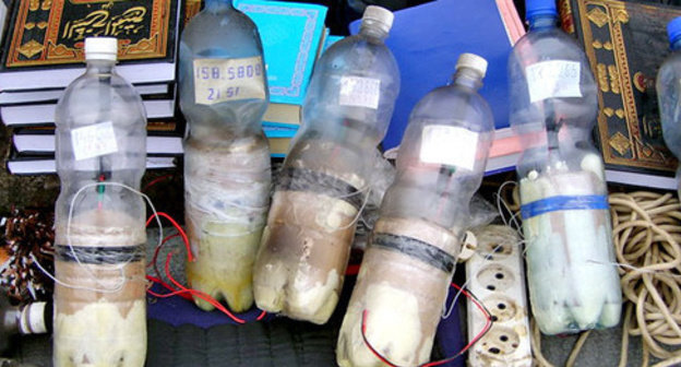 Improvised explosive devices. Photo http://nac.gov.ru/