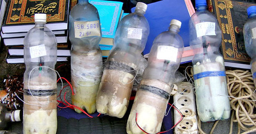 Improvised explosive devices. Photo http://nac.gov.ru/