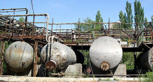 The production of perchloroethylene. Photo: http://www.vocco.ru/press-center/photoreport/list-50.html