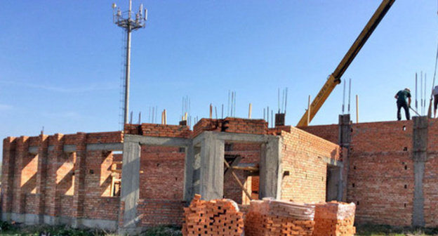 Building site. Photo: the Ministry of Construction and Housing and Communal Services of Kabardino-Balkaria http://www.stroykomplekskbr.ru