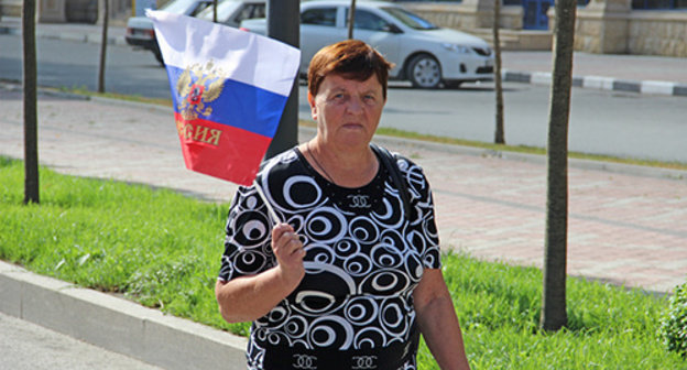 Republic Day in Grozny, September 2014. Photo by Magomed Magomedov for the "Caucasian Knot"