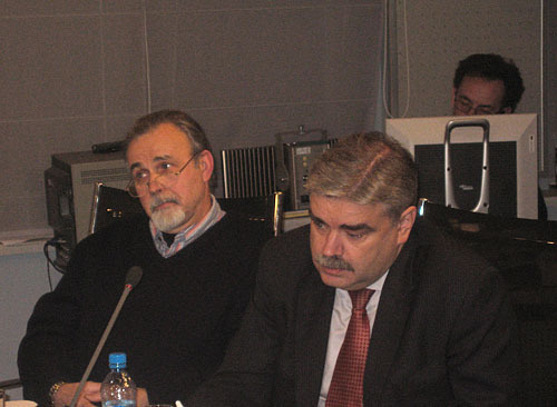 Yuri Kazakov (left). Photo by the "Caucasian Knot"