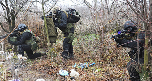 Three militants are killed in the Baksan District of the KBR, including the militants leader. Photo: http://nac.gov.ru/nakmessage/2014/12/19/v-baksanskom-raione-kabardino-balkarii-neitralizovany-troe-boevikov-v-tom-chis.html