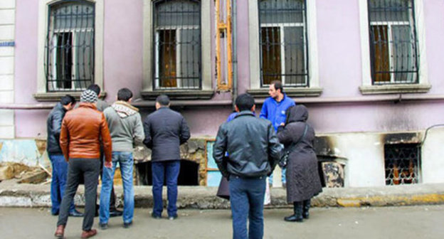 Headquarters of the Popular Front Party of Azerbaijan. Baku. Photo by Aziz Karimov for the "Caucasian Knot"