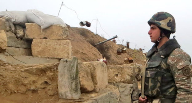 In the front line. Nagorno-Karabakh. December 31, 2014. Photo by Alvard Grigoryan for the "Caucasian Knot"