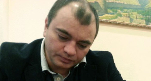 Milrad Fatullaev, the editor-in-chief of the newspaper "Nastoyaschee Vremya". Photo: the Federal Lezgin National-Cultural Autonomy http://flnka.ru/flnka/1969-za-kem-proryv-lezginskih-smi.html