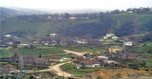 The village of Novokuli of the Kumtorkala District, Dagestan. Photo by Laura Alieva http://www.odnoselchane.ru