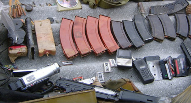 Ammunition confiscated from militants. Photo: http://nac.gov.ru/files/4557.JPG