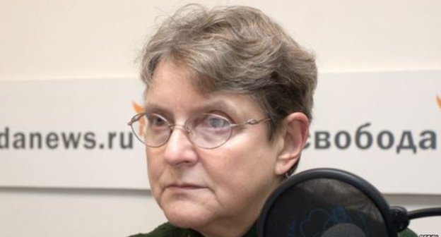 Svetlana Gannushkina, the Chair of the "Civil Assistance" Committee. Photo: RFE/RL, http://gdb.rferl.org/3AAEC8C3-9BAB-437A-9E30-4B429EE979D5_w748_r1_s.jpg