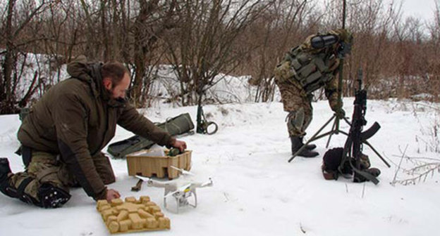 Combat operation in Lugansk Region, Ukraine. Photo: http://vv.gov.ua/news.php?nid=6759&lang=ua