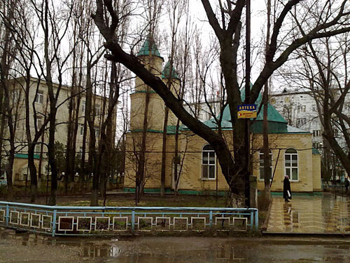 Dagestan, Makhachkala. The Mosque under the republican clinical hospital. Photo by the "Caucasian Knot"