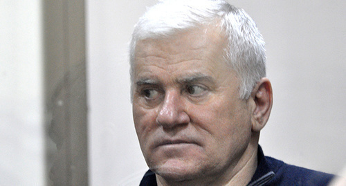 Said Amirov in the courtroom, 20.05.2015. Photo by Oleg Pchyolov for the "Caucasian Knot"