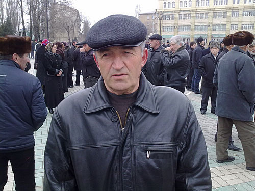 Father of detained Abdulmedzhid Manapov. Photo by the "Caucasian Knot"