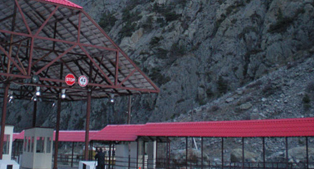 Opening of the border check point "Dariali-Verkhni Lars", March 1, 2010. Photo by the "Caucasian Knot"