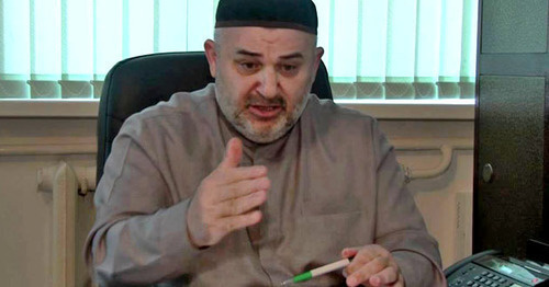 The Mufti of Ingushetia Isa-Hadji Khamkhoev. Screenshot of a video by the user Radio-Angusht https://www.youtube.com/watch?v=Ks5CCJgbHxI
