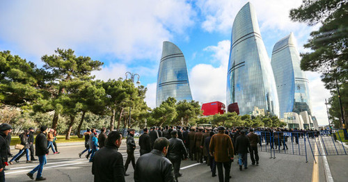 Azerbaijan marks Day of Mourning in memory of those who fell victim to special operation carried out by Soviet troops in Baku on January 20, 1990. Baku, January 20, 2016. Photo by Aziz Karimov for the ‘Caucasian Knot’. 