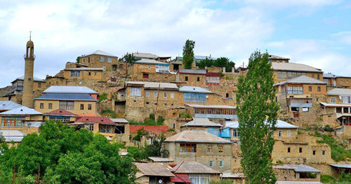 The village of Sogratl of the Gunib District of Dagestan. Photo: Shamil Amirov http://odnoselchane.ru/"