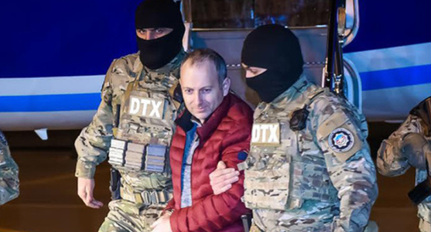 Extradition of Alexander Lapshin. Photo by Aziz Karimov for the Caucasian Knot. 