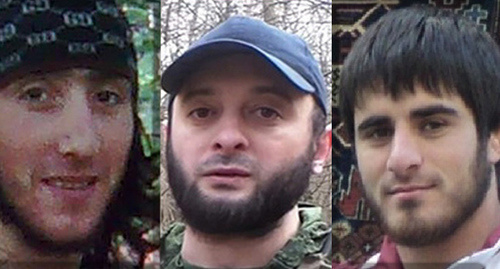 Khasan Khatsiev, Bekkhan Soltukiev, Mikail Cherbizhev. Collage by the "Caucasian Knot"