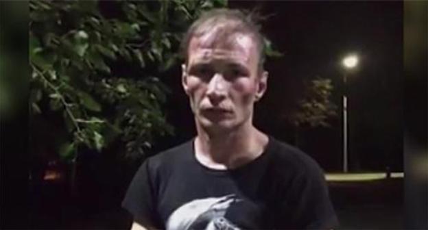 Suspect in the case. Screenshot of video at: http://www.tvc.ru/news/show/id/124471